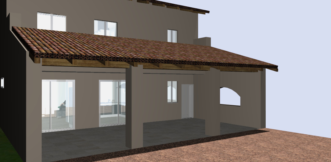 Studio Tecnico Berbotto Appartamenti Sommariva Perno Ristrutturazione Render Esterno